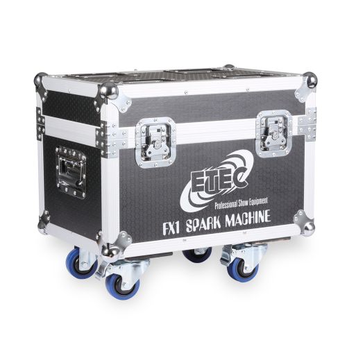 Flightcase Transportcase passend für ETEC FX1 SPARK MACHINE