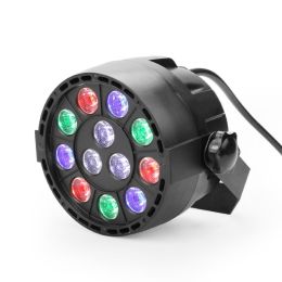 4x ETEC Mini LED PAR 36 Scheinwerfer 12x3 Watt RGBW Set