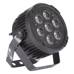 ETEC LED Compact PAR 7 Spotlight 7x10 Watt RGBWA + UV 6in1