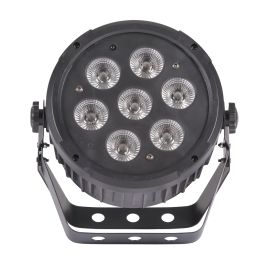 ETEC LED Compact PAR 7 Scheinwerfer 7x10 Watt RGBWA+UV 6in1
